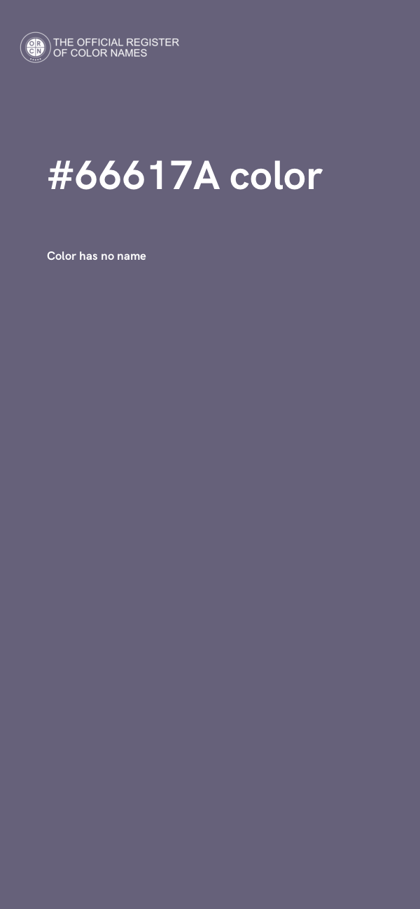 #66617A color image