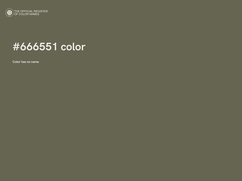 #666551 color image