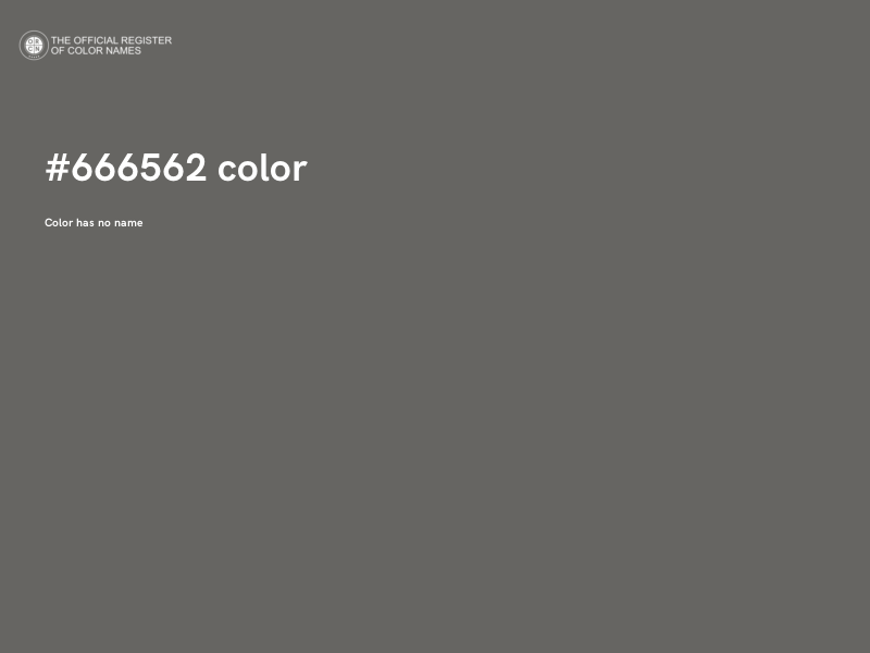 #666562 color image