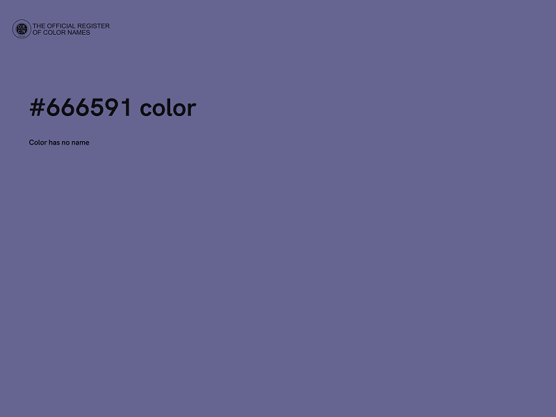 #666591 color image