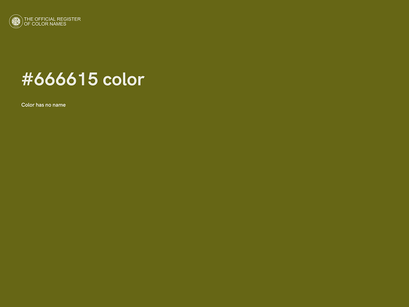 #666615 color image