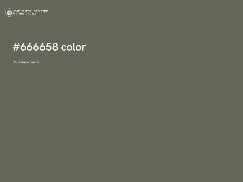 #666658 color image