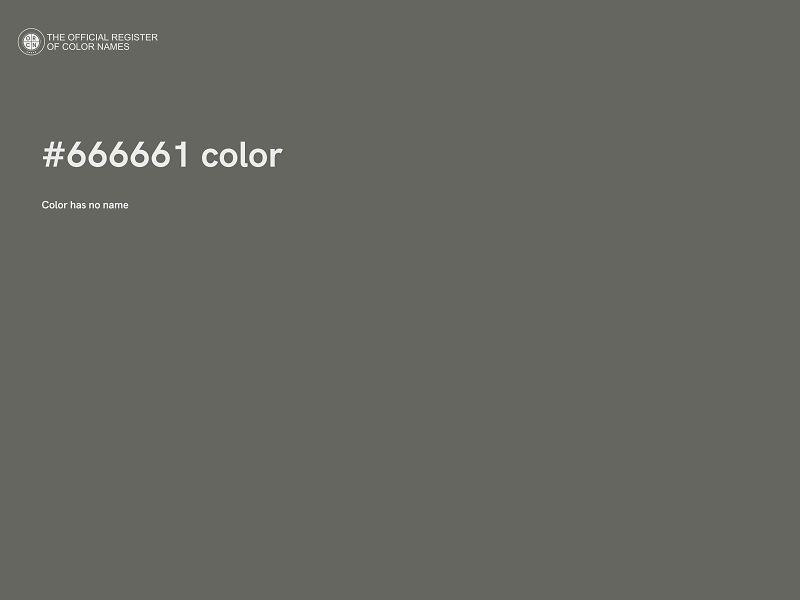 #666661 color image