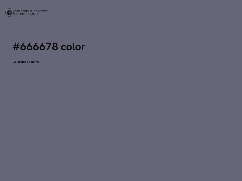 #666678 color image