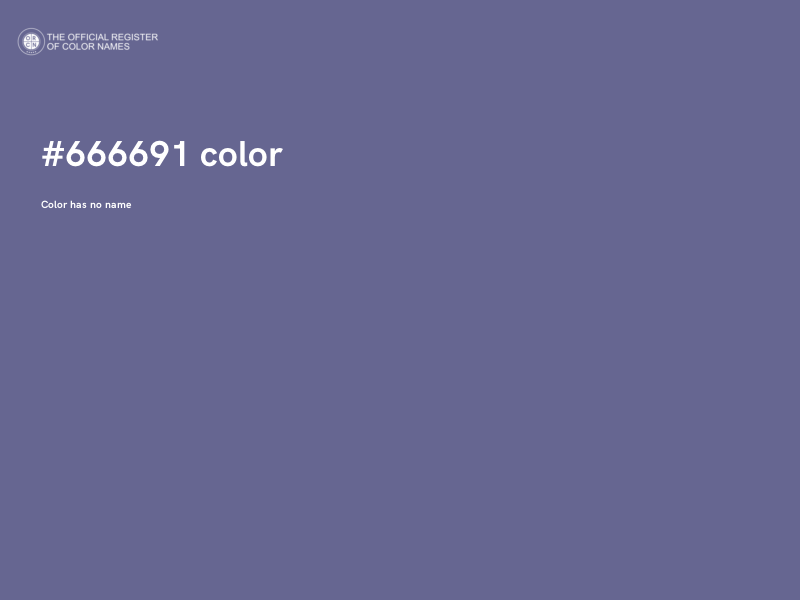 #666691 color image