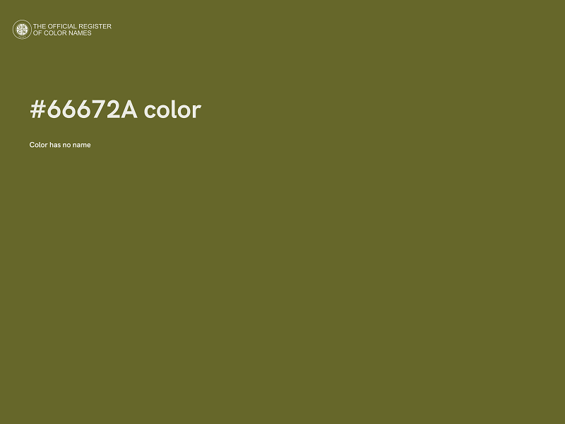 #66672A color image