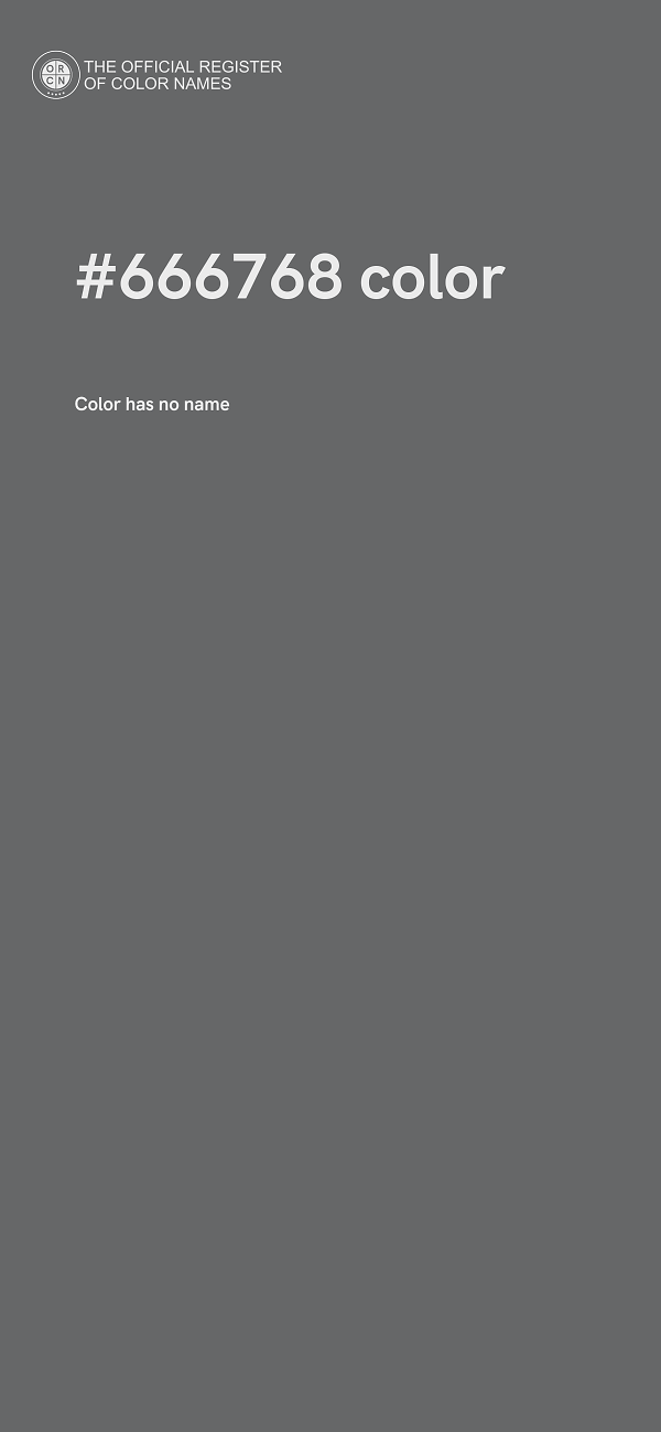 #666768 color image