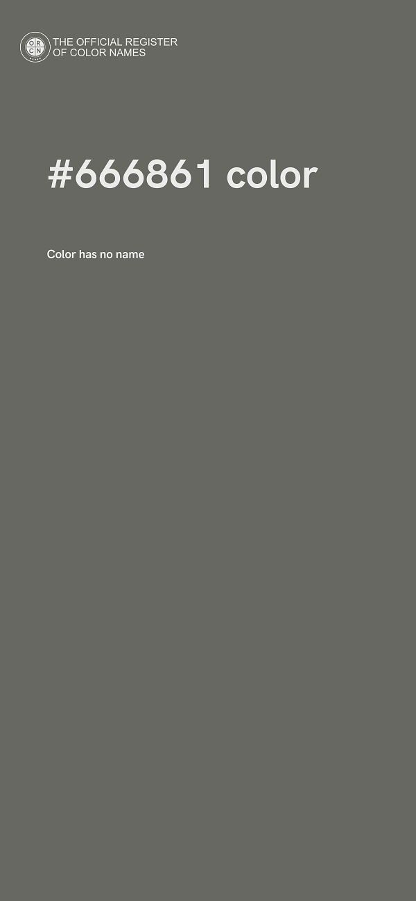 #666861 color image