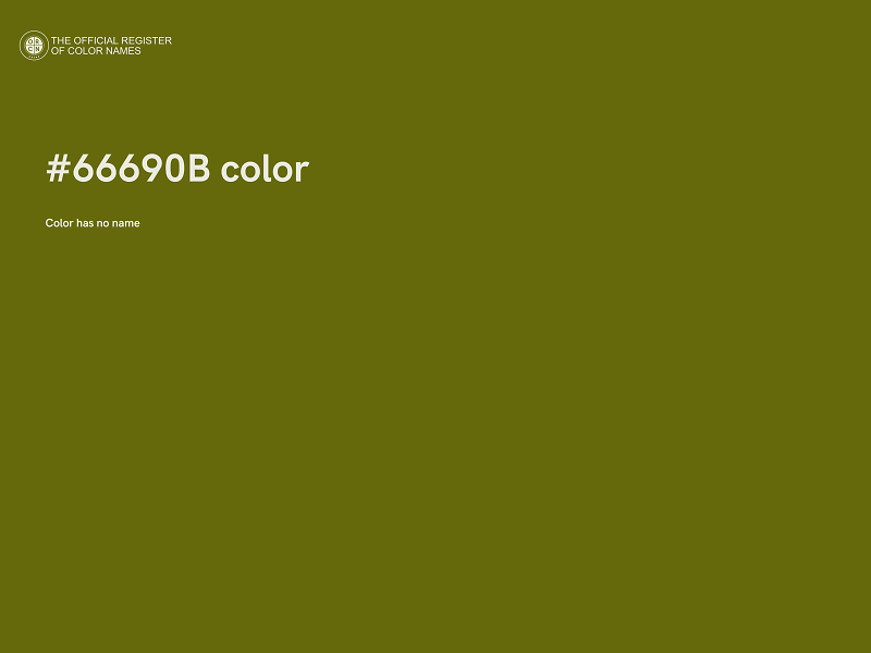 #66690B color image