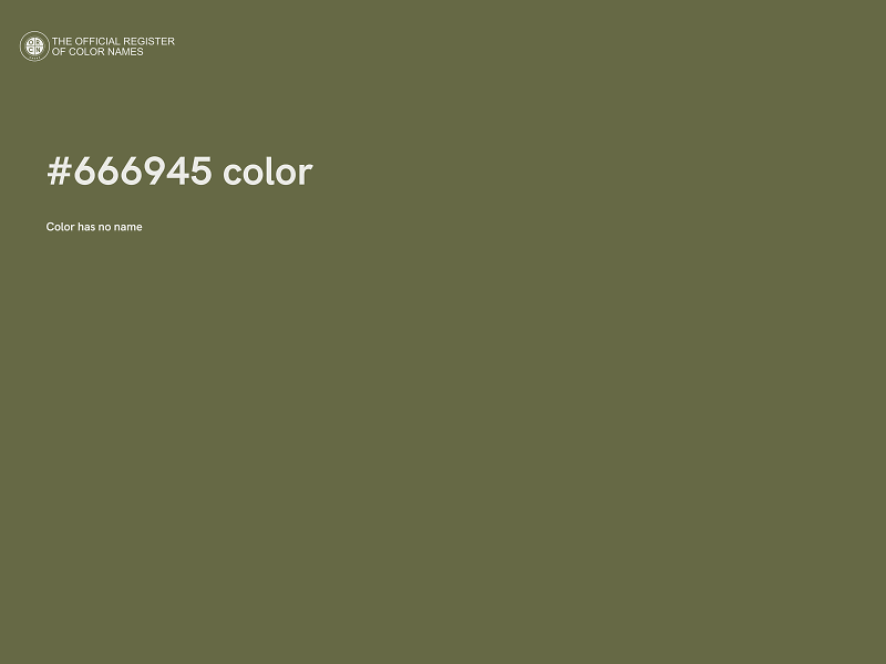 #666945 color image