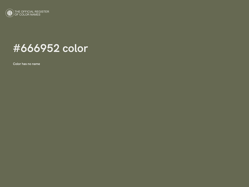 #666952 color image