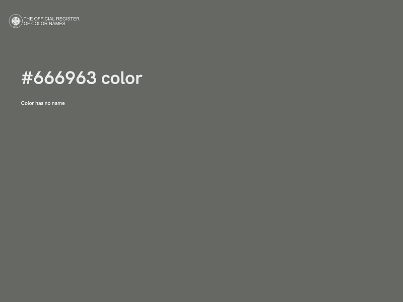 #666963 color image