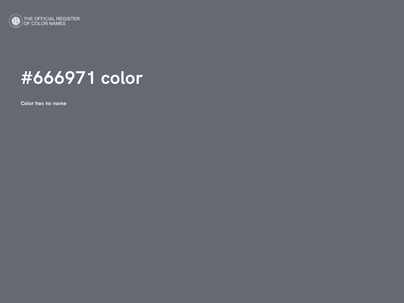#666971 color image