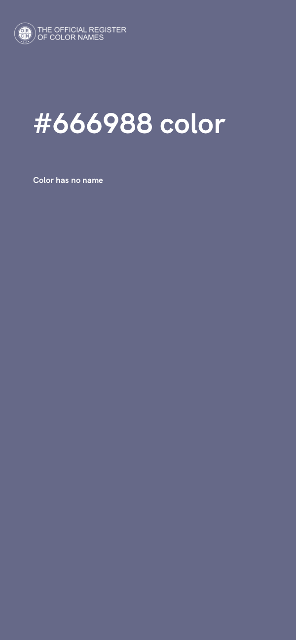 #666988 color image