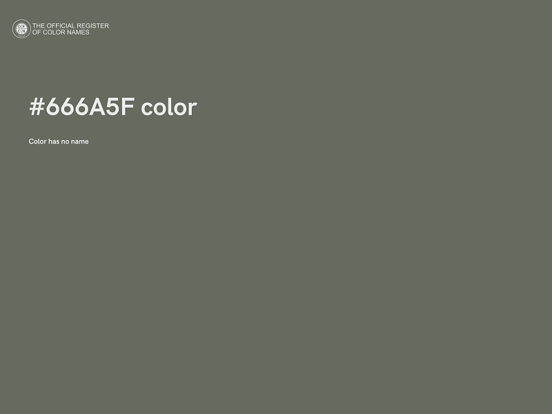 #666A5F color image