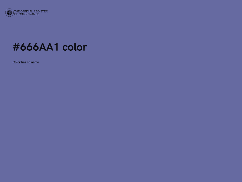 #666AA1 color image