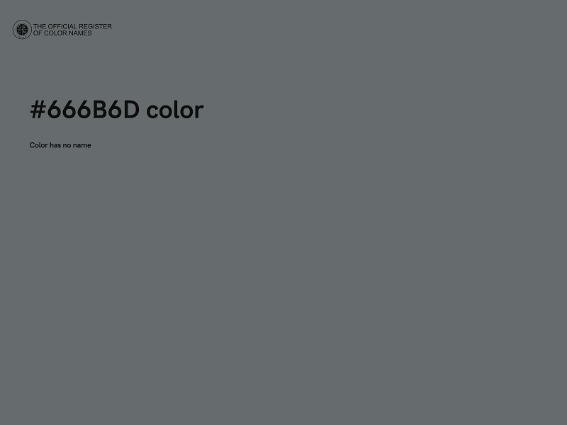 #666B6D color image