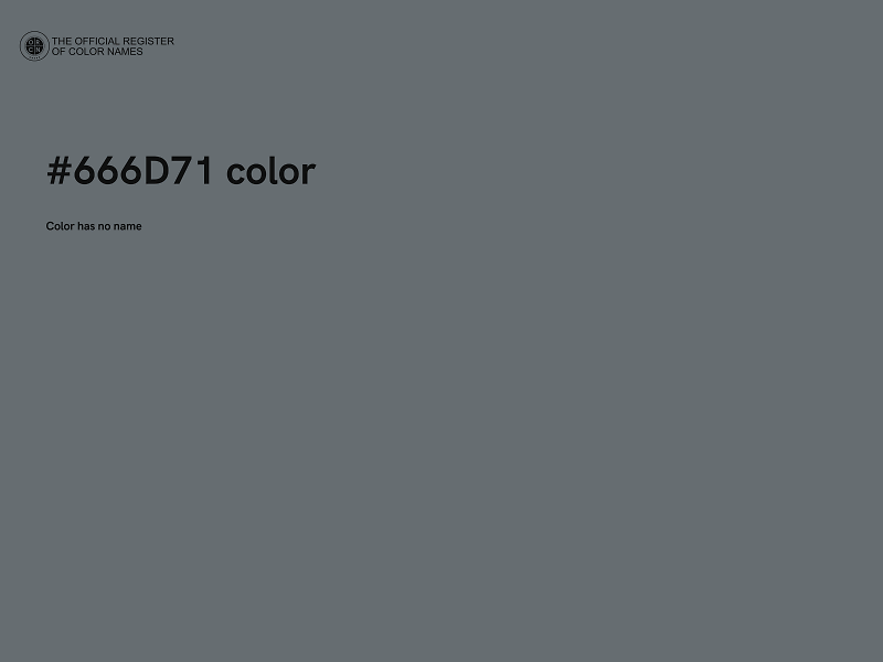 #666D71 color image