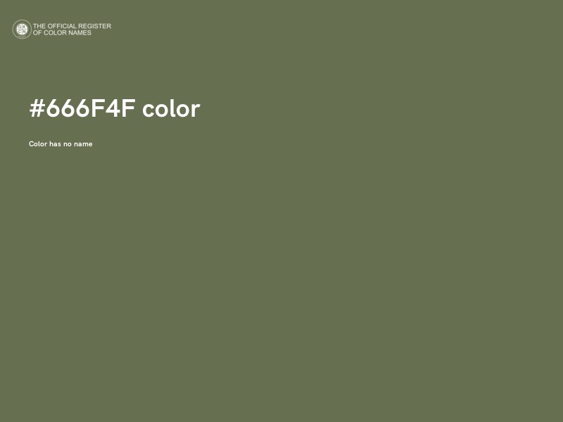 #666F4F color image