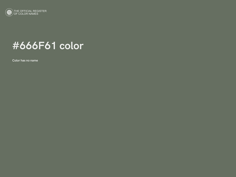 #666F61 color image