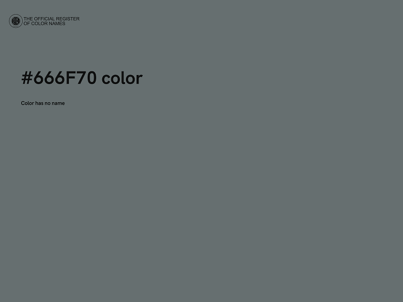 #666F70 color image