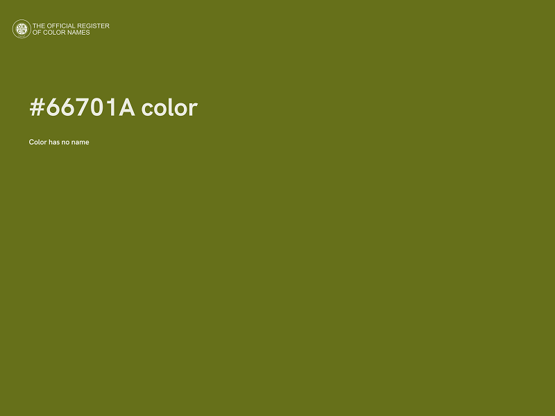 #66701A color image