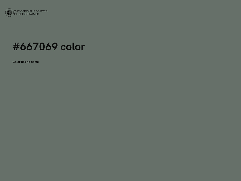 #667069 color image