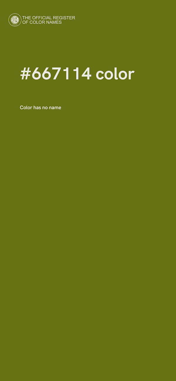 #667114 color image