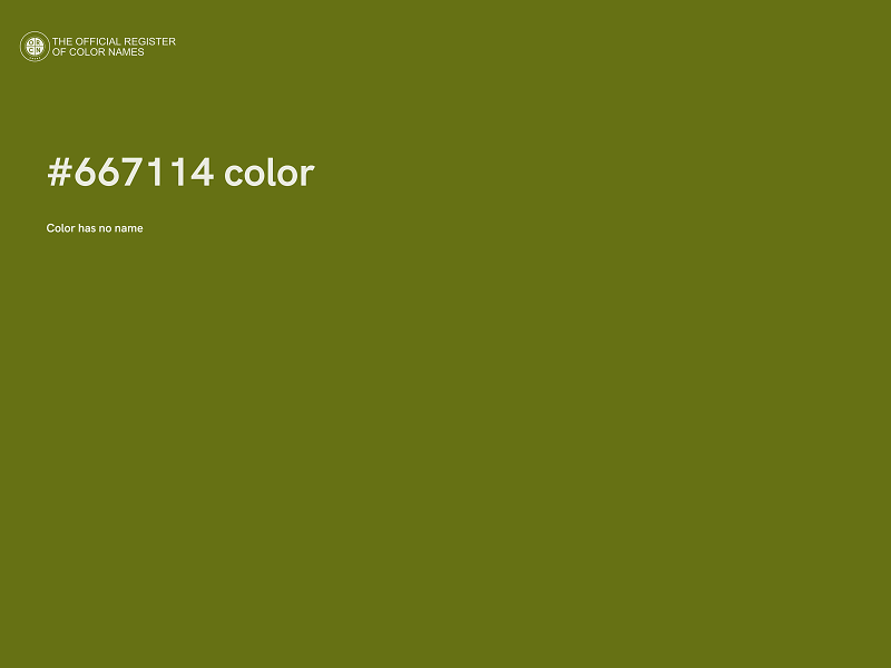 #667114 color image
