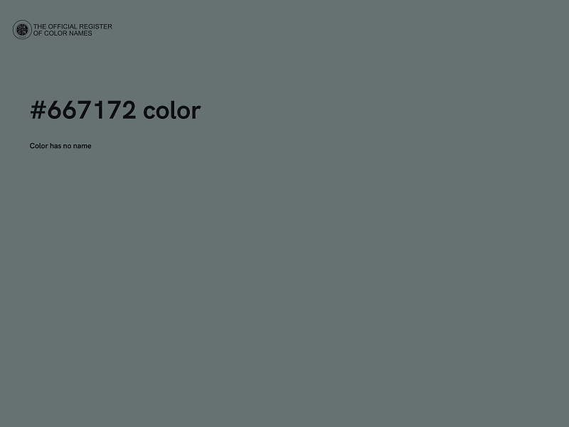 #667172 color image