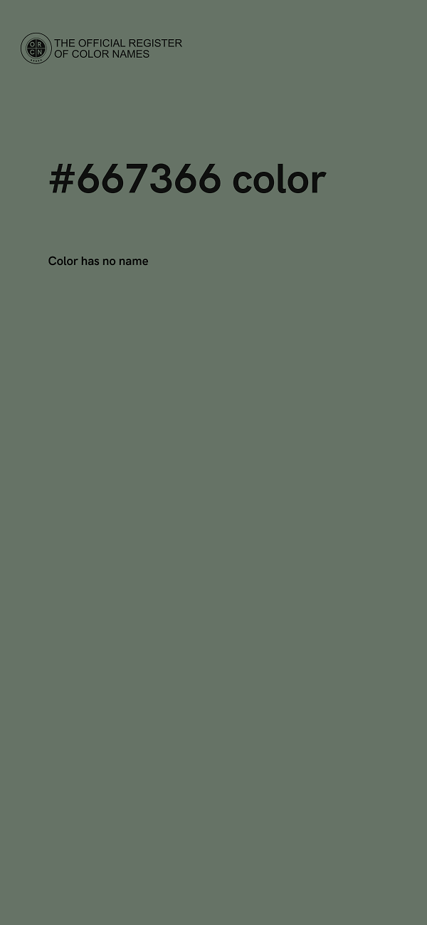 #667366 color image