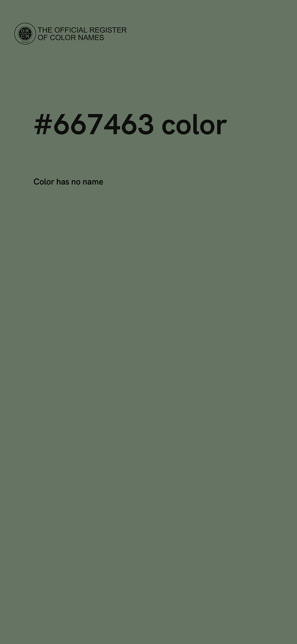 #667463 color image