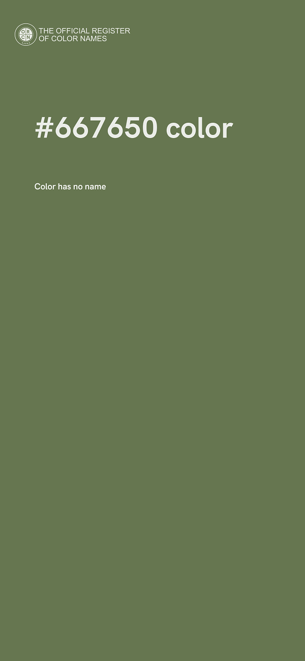 #667650 color image