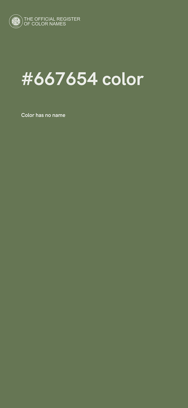 #667654 color image