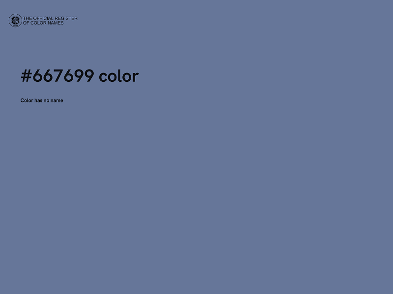 #667699 color image