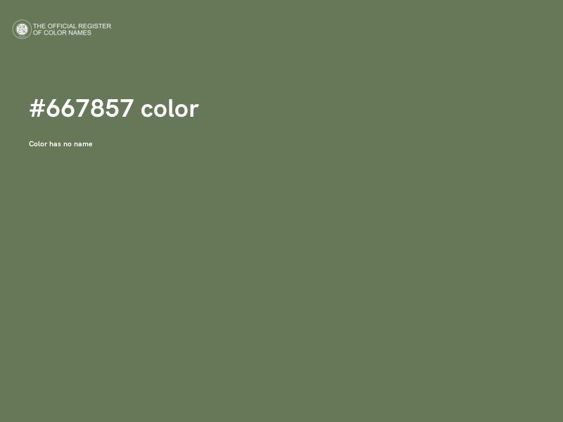 #667857 color image