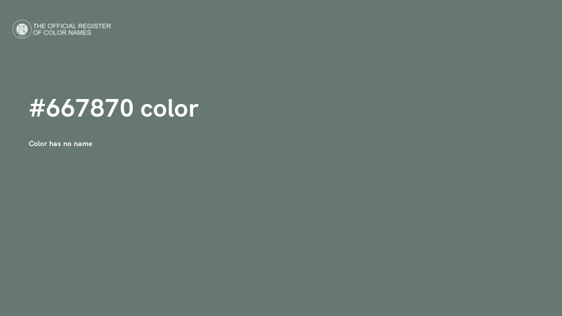 #667870 color image