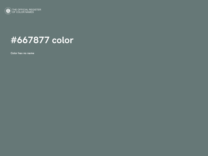 #667877 color image