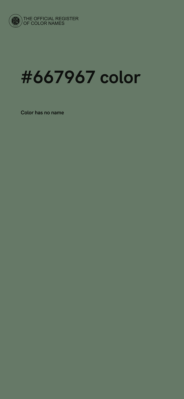 #667967 color image