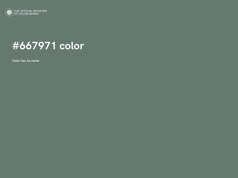 #667971 color image
