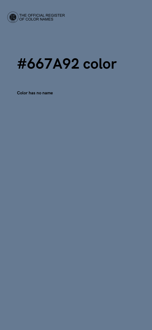 #667A92 color image