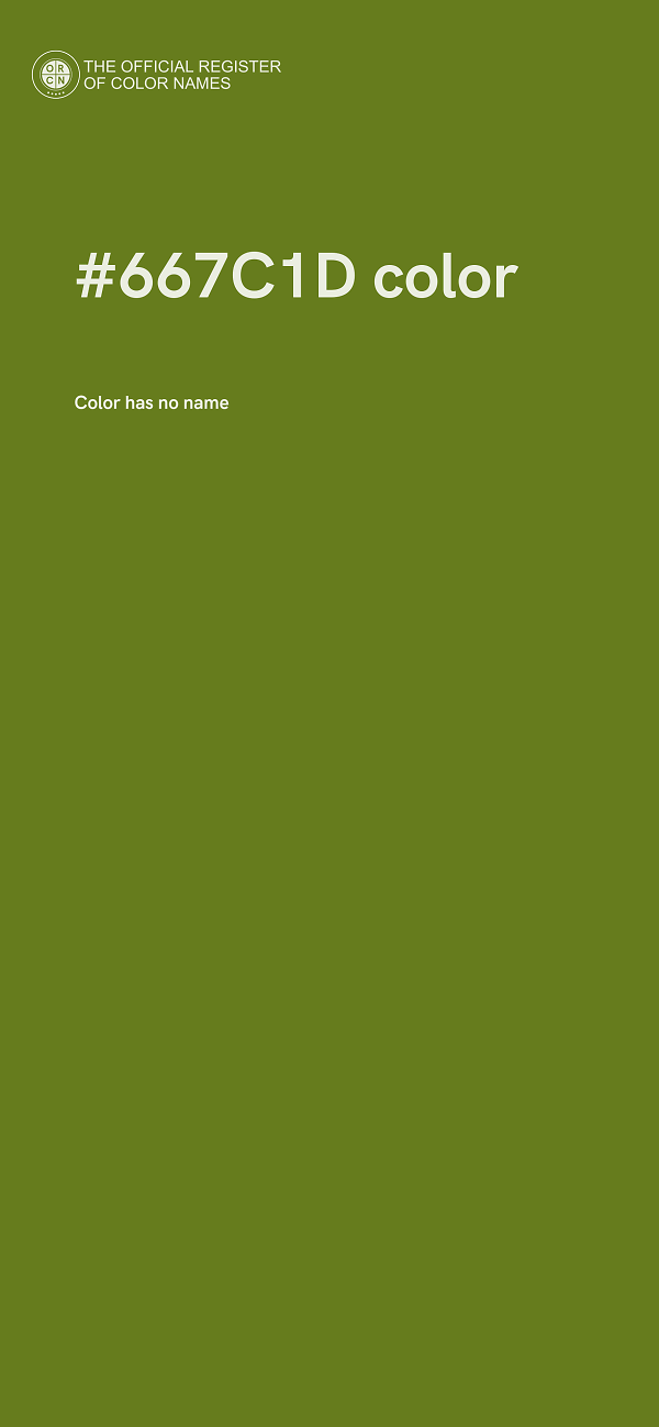 #667C1D color image