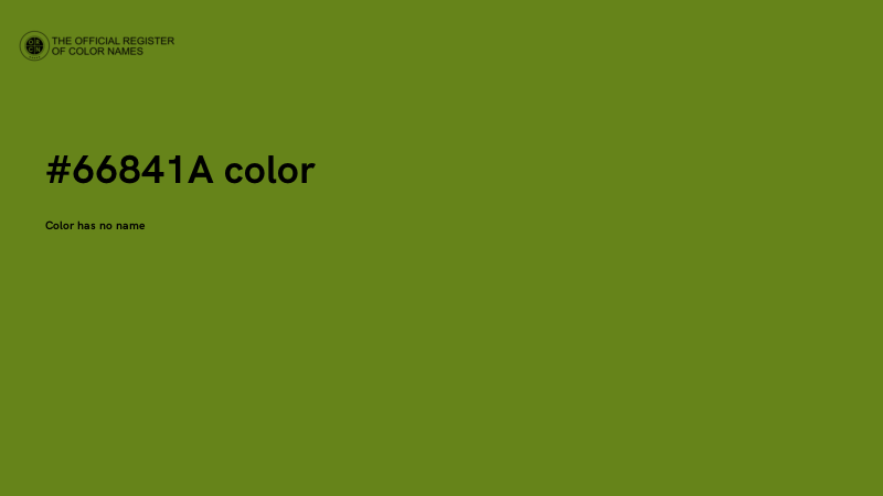 #66841A color image