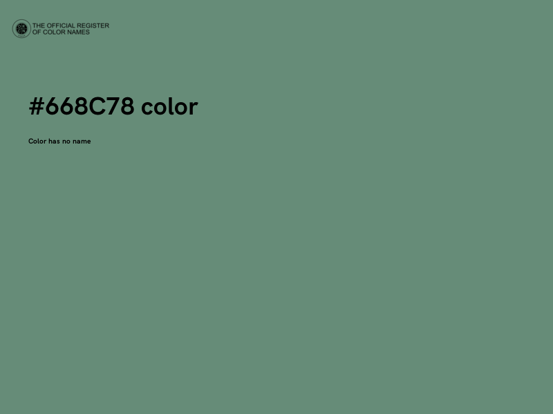 #668C78 color image