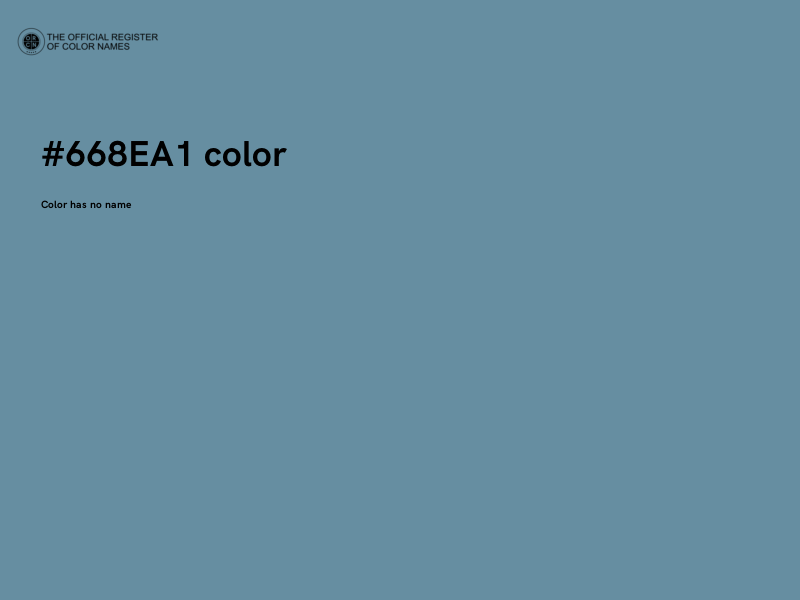 #668EA1 color image