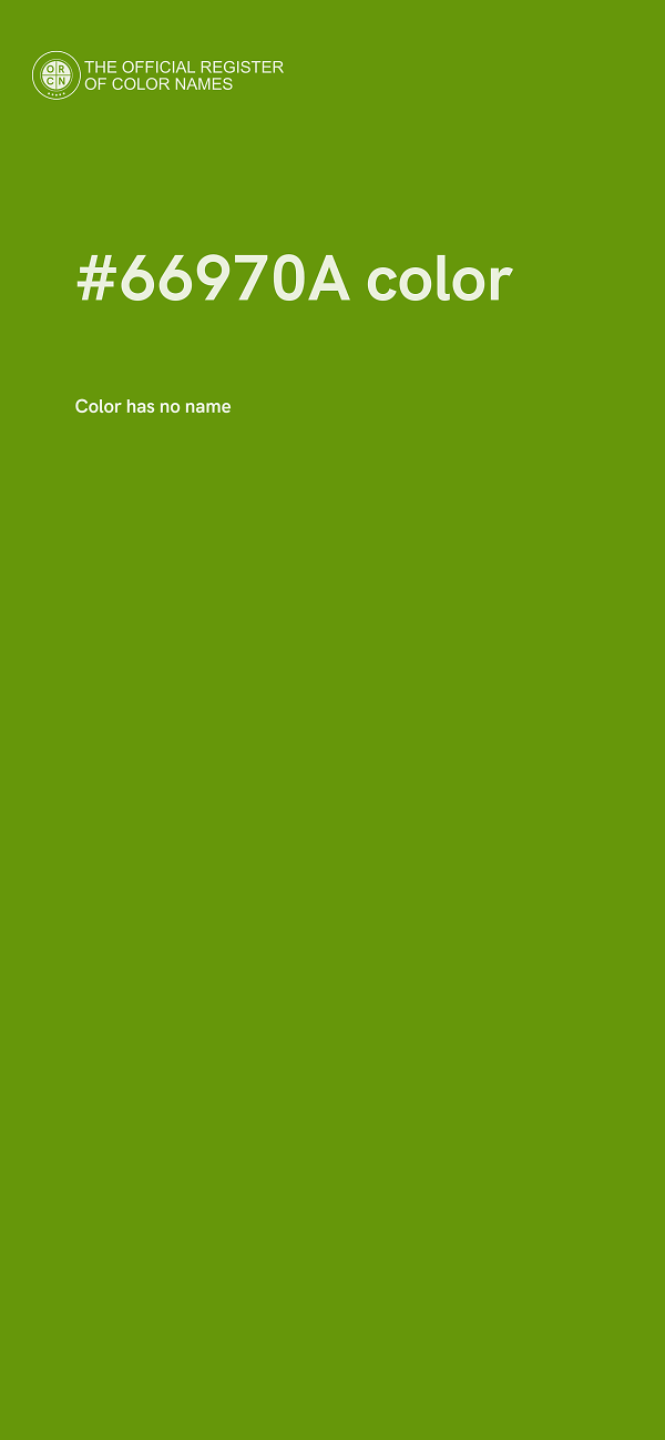 #66970A color image
