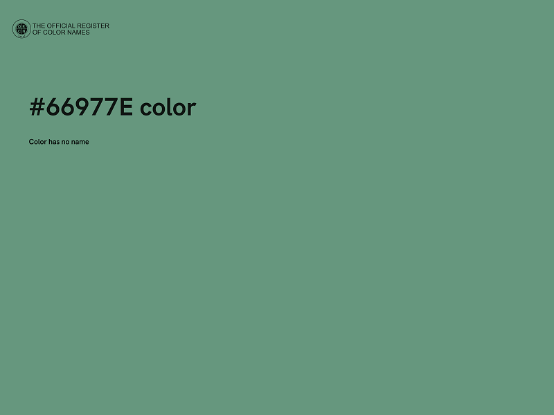 #66977E color image