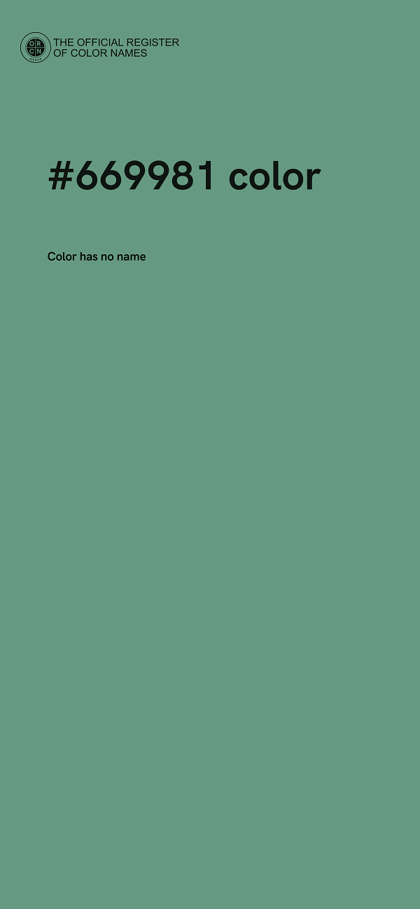 #669981 color image