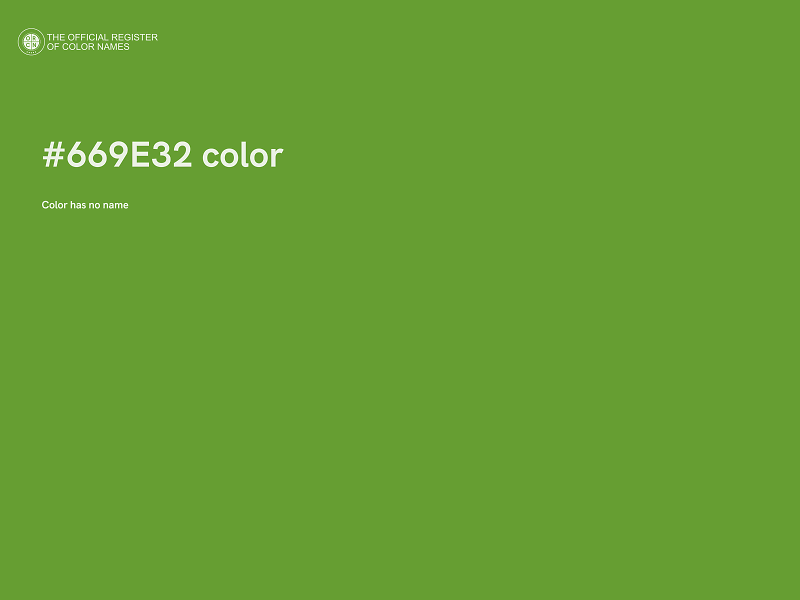 #669E32 color image