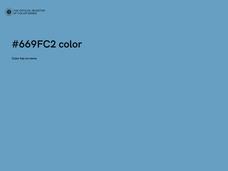 #669FC2 color image